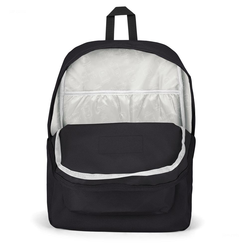 Black JanSport SuperBreak® Plus Laptop Backpacks | US_JS195