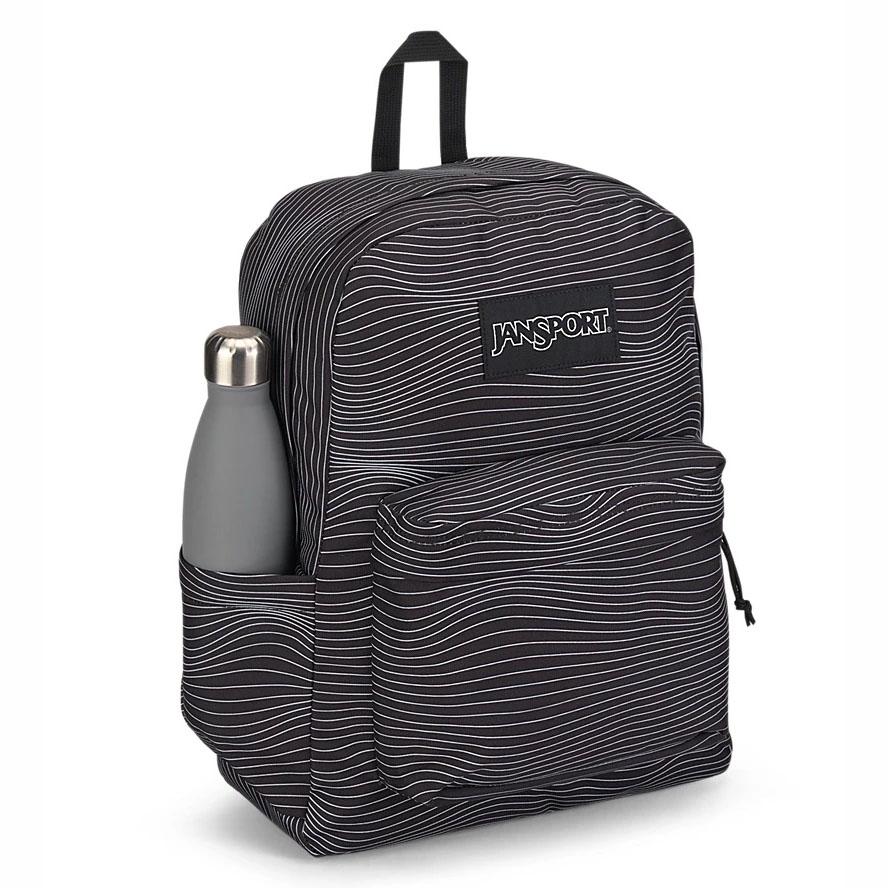 Black JanSport SuperBreak® Plus Laptop Backpacks | US_JS497