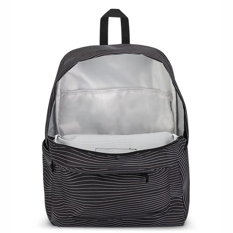 Black JanSport SuperBreak® Plus Laptop Backpacks | US_JS497