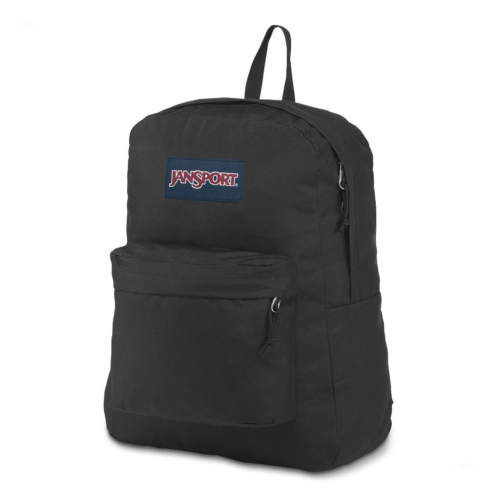 Black JanSport SuperBreak® School Backpacks | US_JS212