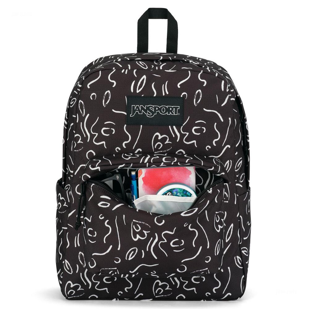 Black JanSport SuperBreak® School Backpacks | US_JS433