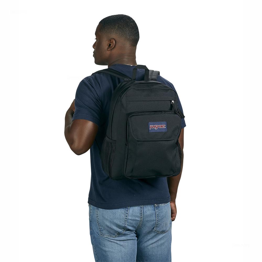 Black JanSport UNION PACK Laptop Backpacks | US_JS413