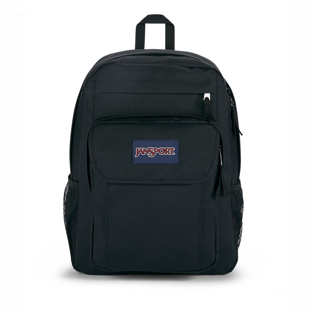 Black JanSport UNION PACK Laptop Backpacks | US_JS413