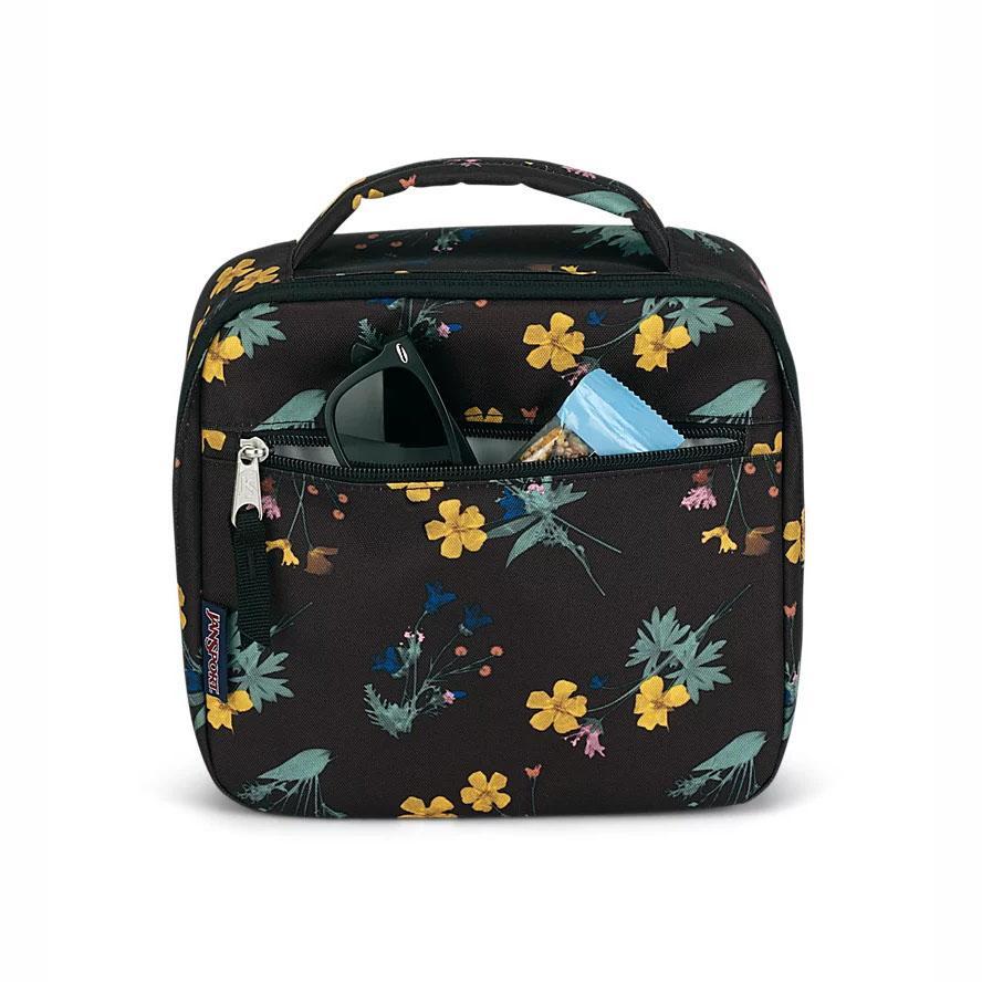 Black / Yellow JanSport LUNCH BREAK Lunch Bags | US_JS541