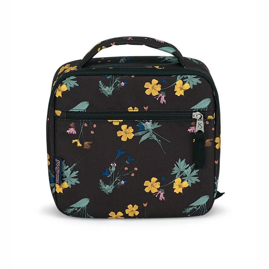 Black / Yellow JanSport LUNCH BREAK Lunch Bags | US_JS541