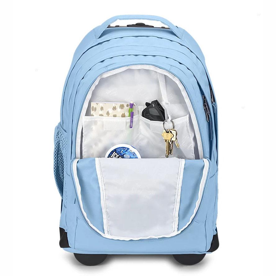 Blue JanSport Driver 8 Rolling Backpacks | US_JS308