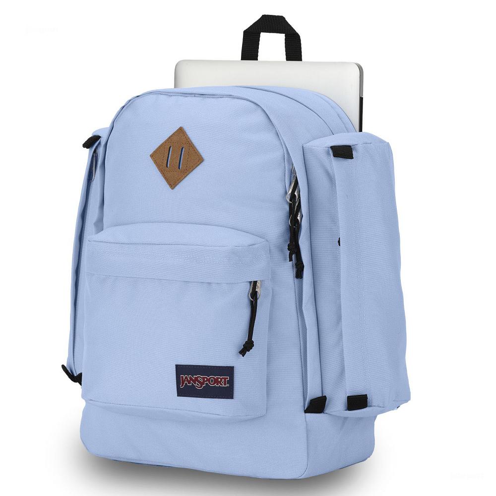 Blue JanSport Field Pack School Backpacks | US_JS424