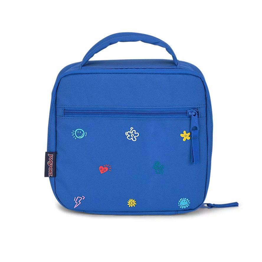 Blue JanSport LUNCH BREAK Lunch Bags | US_JS036