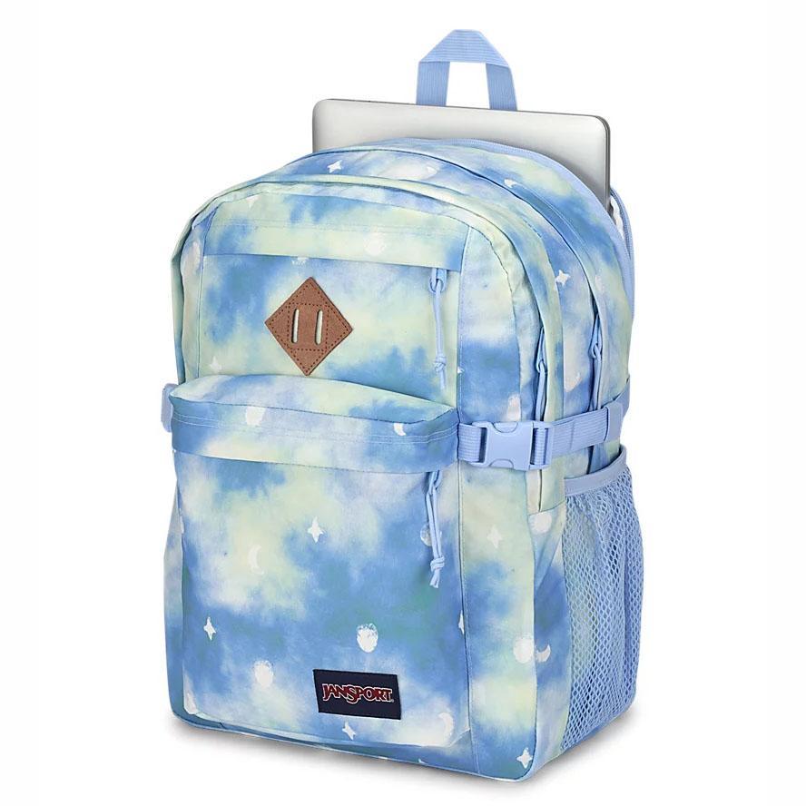 Blue JanSport Main Campus Laptop Backpacks | US_JS025