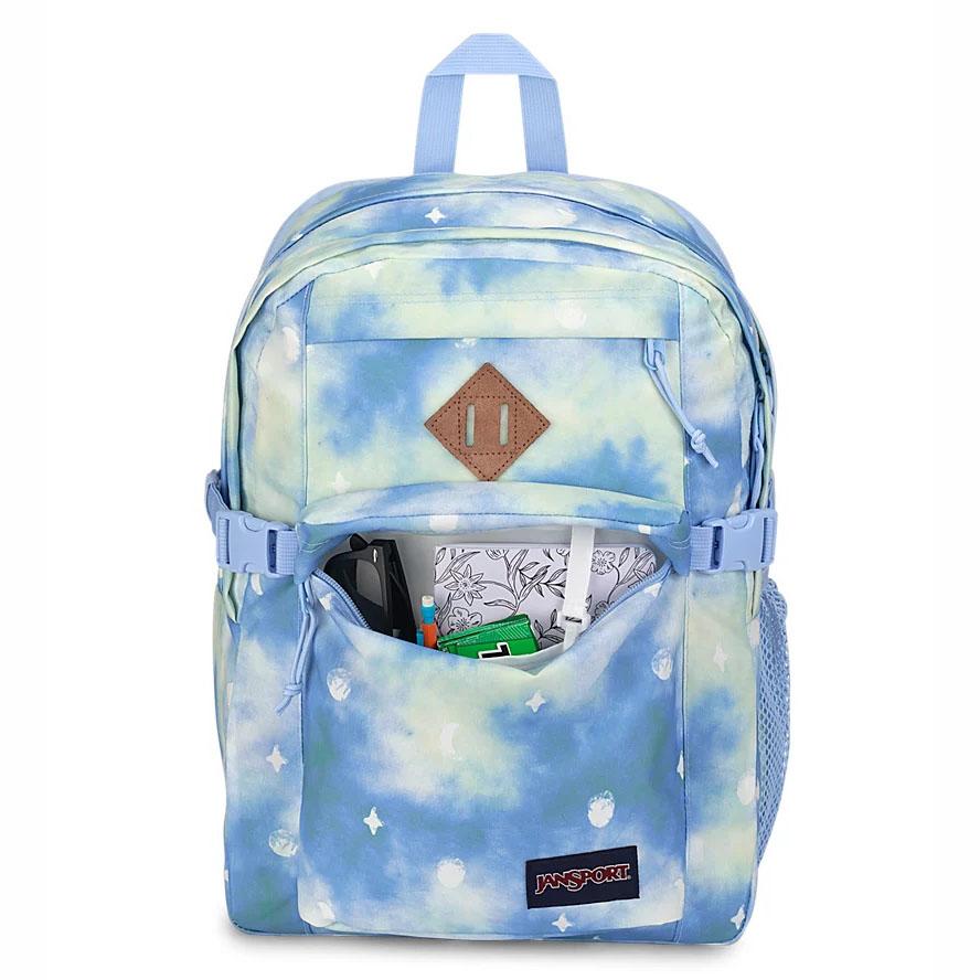 Blue JanSport Main Campus Laptop Backpacks | US_JS025