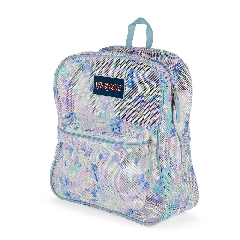 Blue JanSport Mesh Pack School Backpacks | US_JS135