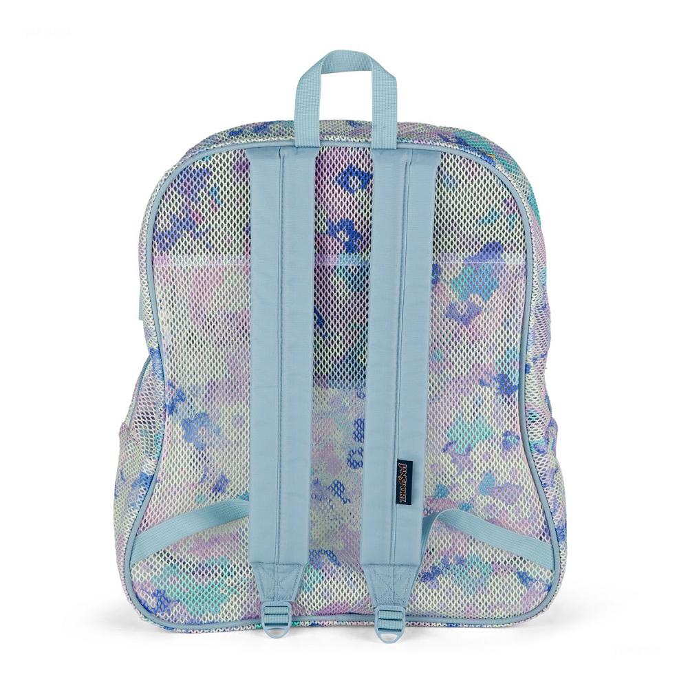 Blue JanSport Mesh Pack School Backpacks | US_JS135