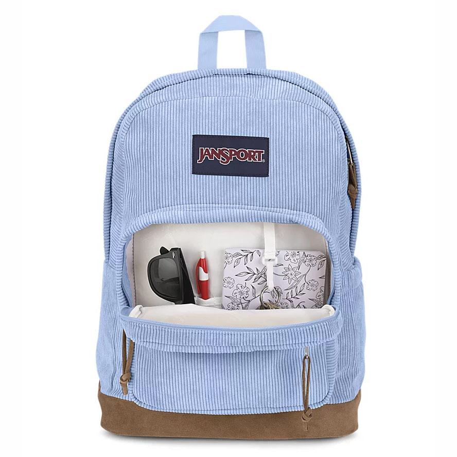 Blue JanSport Right Pack Laptop Backpacks | US_JS158