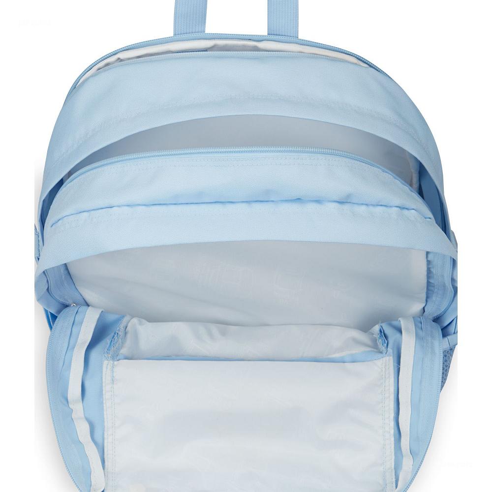 Blue JanSport SUEDE CAMPUS School Backpacks | US_JS463