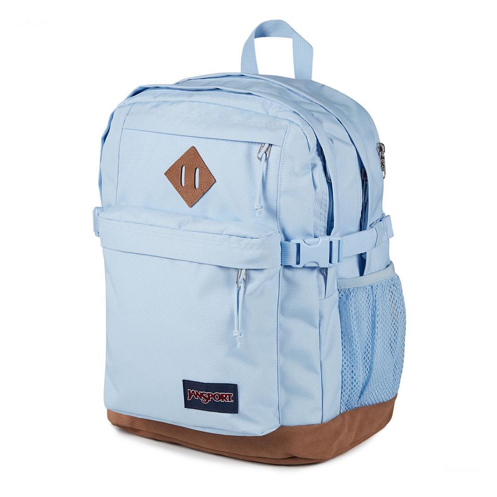 Blue JanSport SUEDE CAMPUS School Backpacks | US_JS463