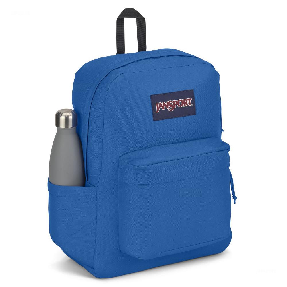 Blue JanSport SuperBreak® Plus Laptop Backpacks | US_JS222