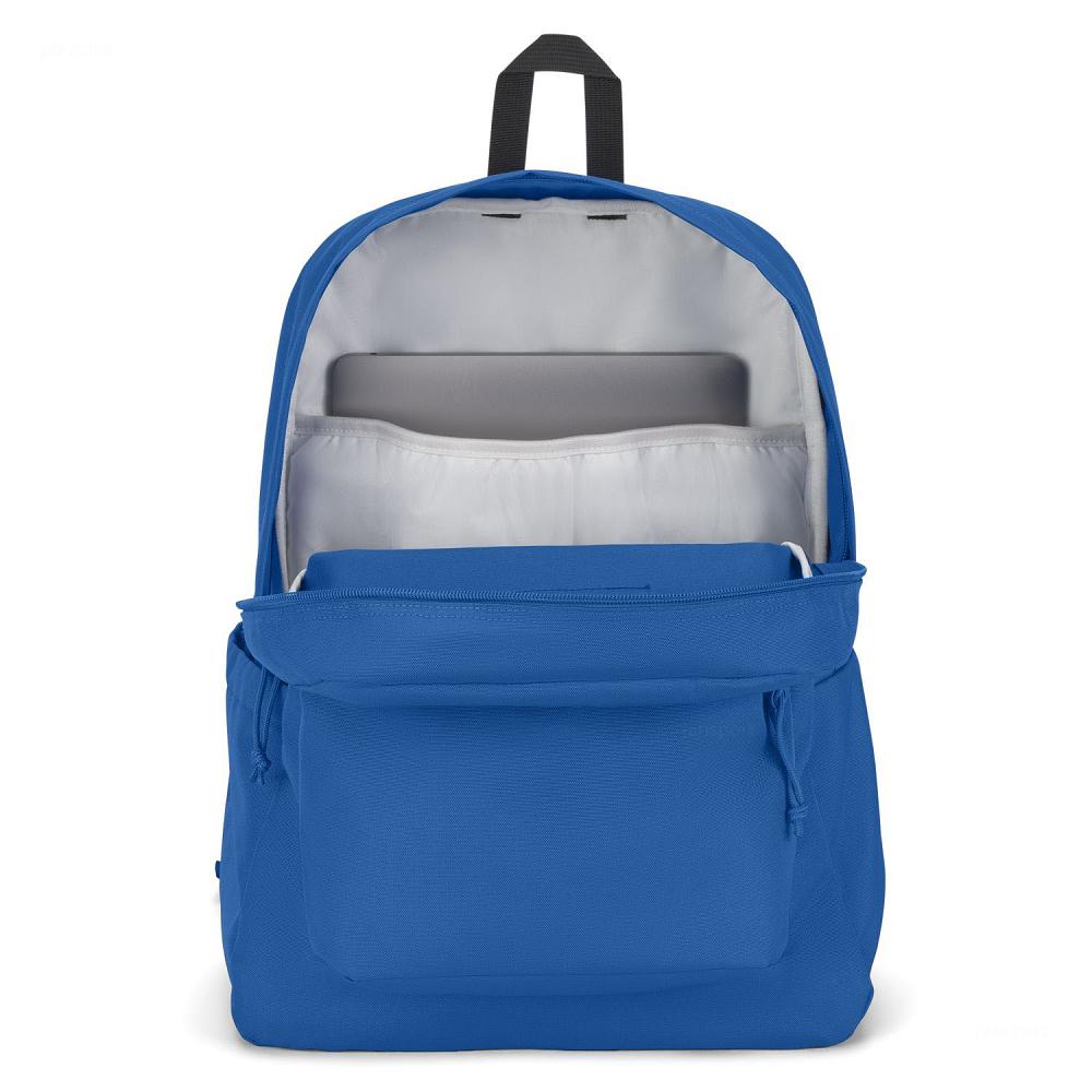 Blue JanSport SuperBreak® Plus Laptop Backpacks | US_JS222