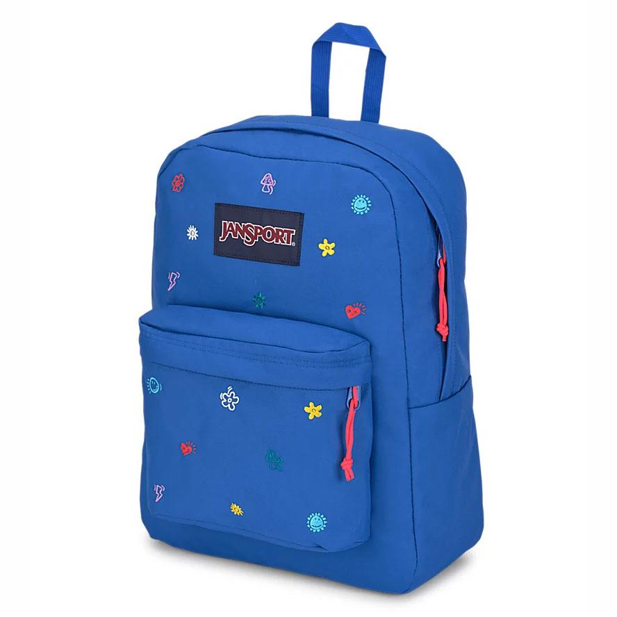 Blue JanSport SuperBreak® Plus Laptop Backpacks | US_JS426