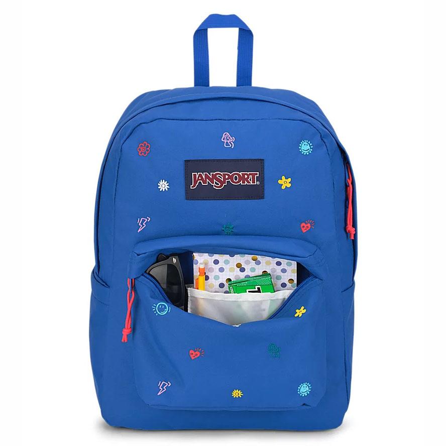 Blue JanSport SuperBreak® Plus Laptop Backpacks | US_JS426