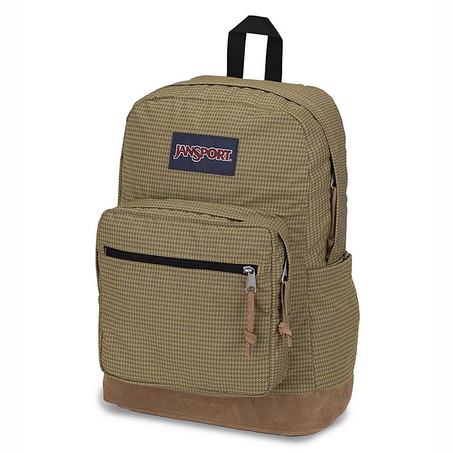 Brown JanSport Right Pack Laptop Backpacks | US_JS548