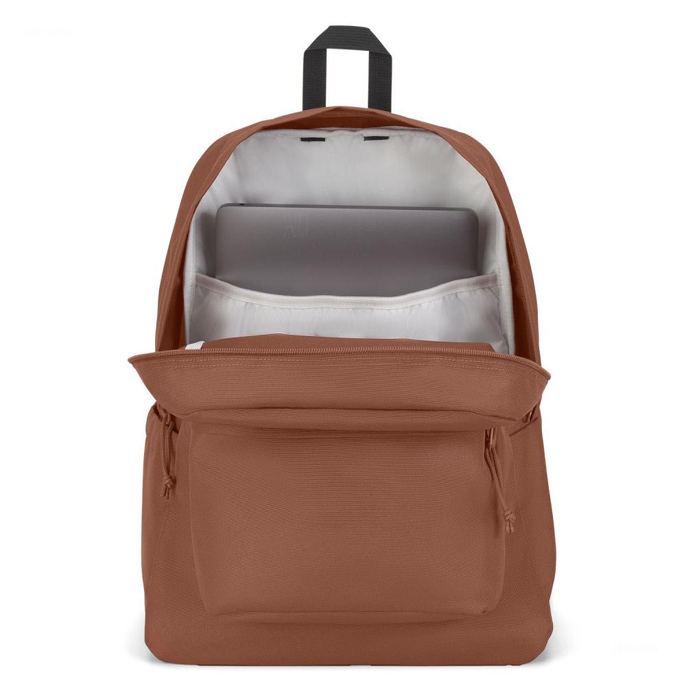 Brown JanSport SuperBreak® Plus Laptop Backpacks | US_JS595