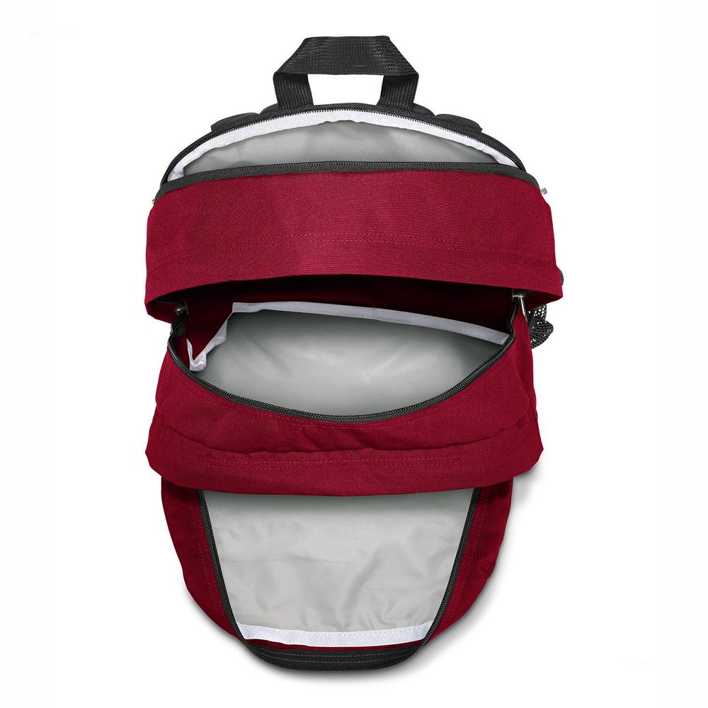 Burgundy JanSport BIG STUDENT Laptop Backpacks | US_JS058