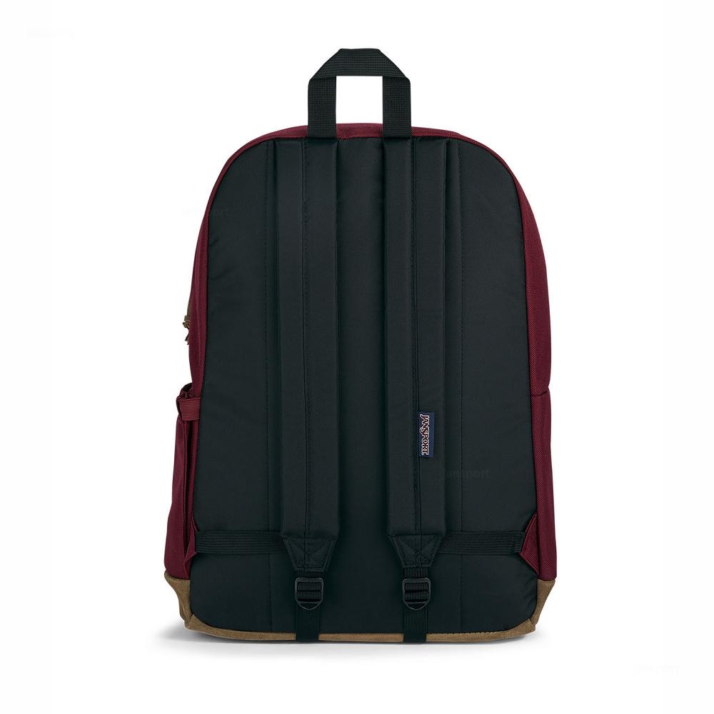 Burgundy JanSport Right Pack Laptop Backpacks | US_JS487