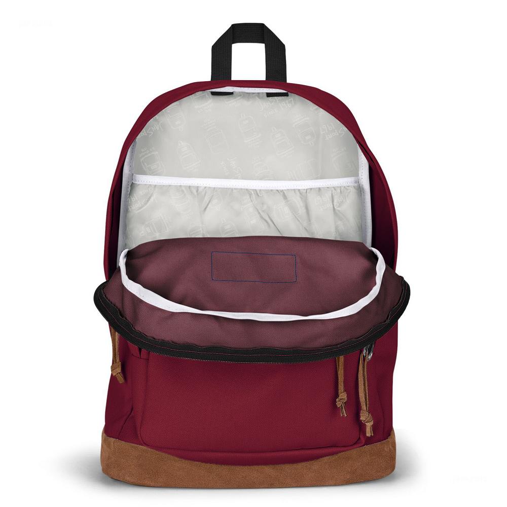 Burgundy JanSport Right Pack School Backpacks | US_JS043