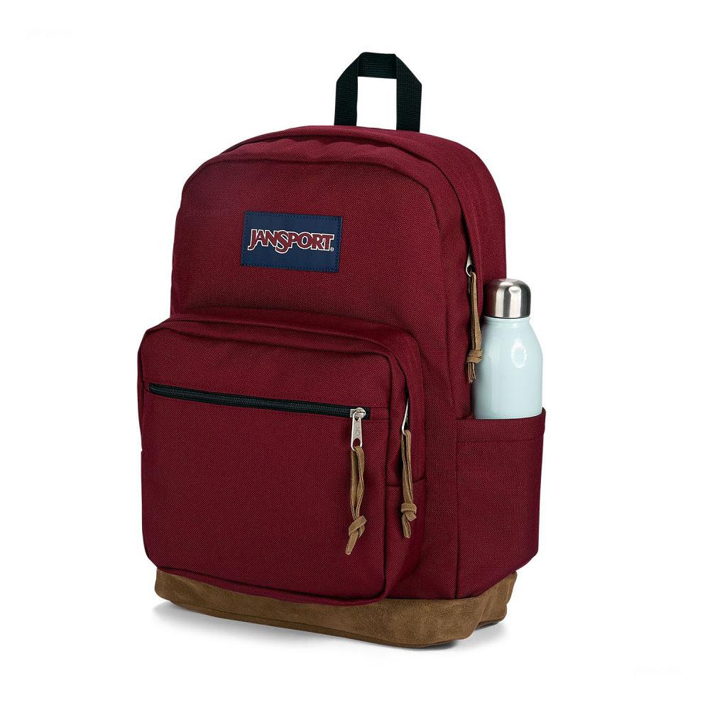 Burgundy JanSport Right Pack School Backpacks | US_JS043