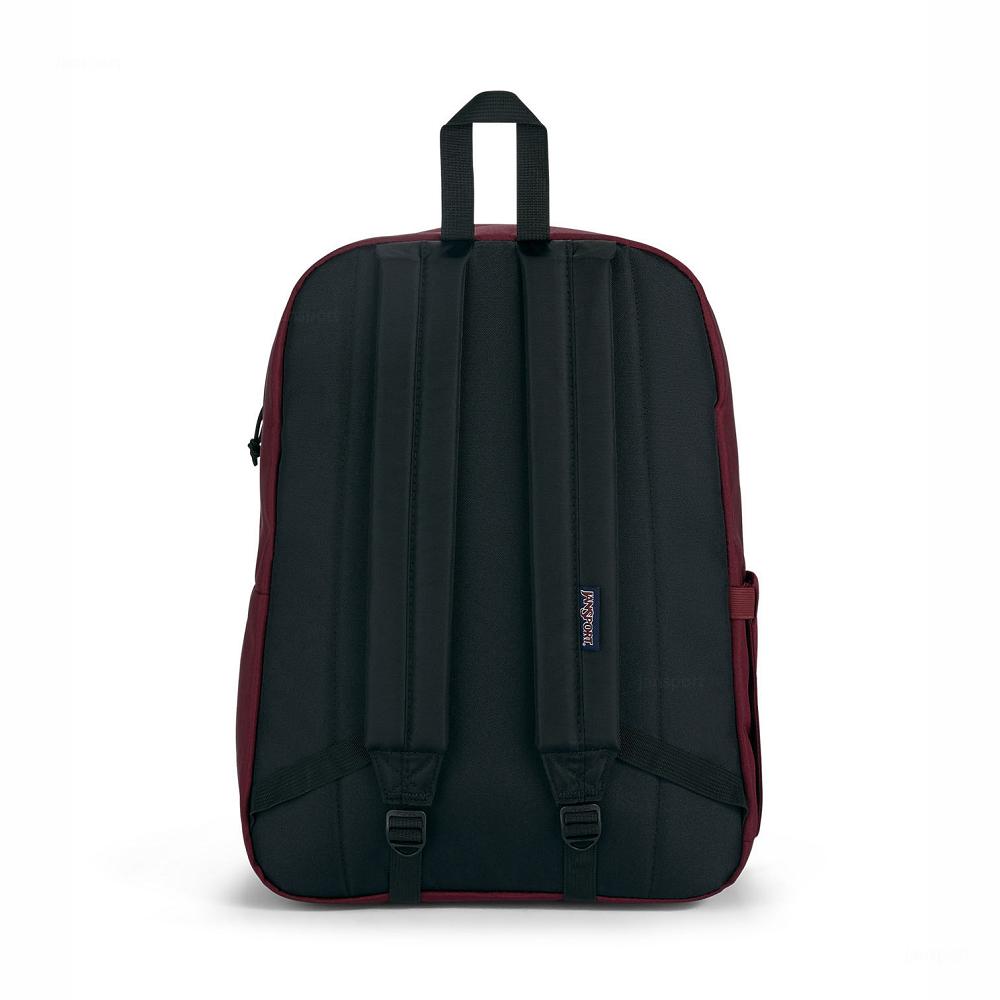 Burgundy JanSport SuperBreak® Plus Laptop Backpacks | US_JS148