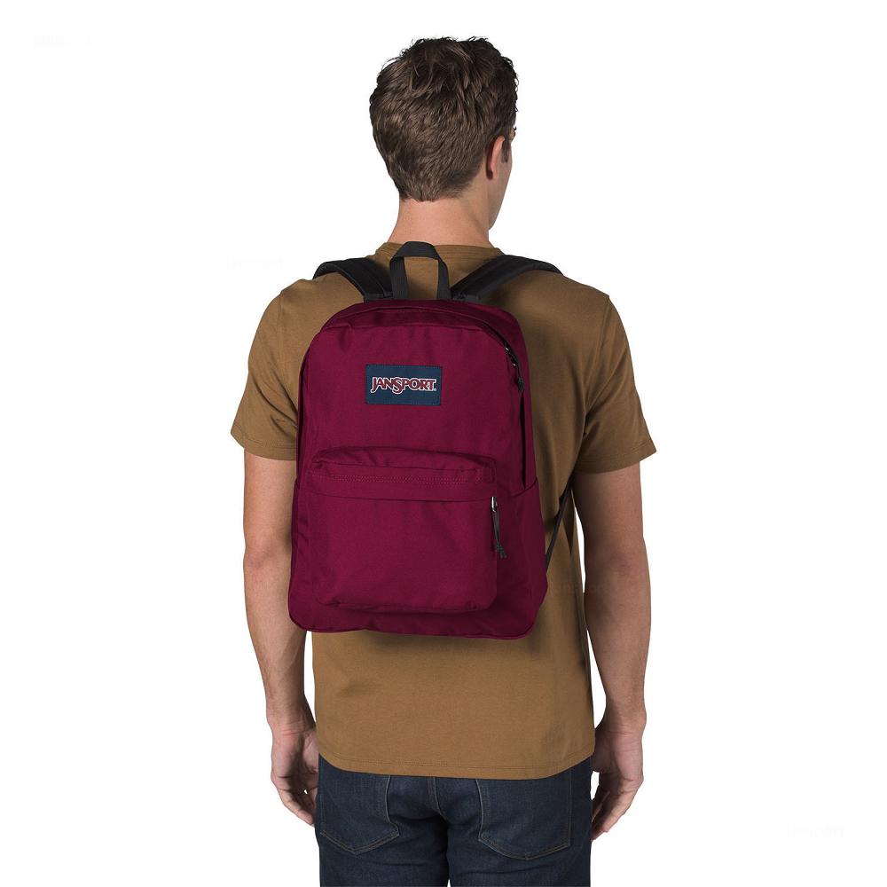 Burgundy JanSport SuperBreak® School Backpacks | US_JS150