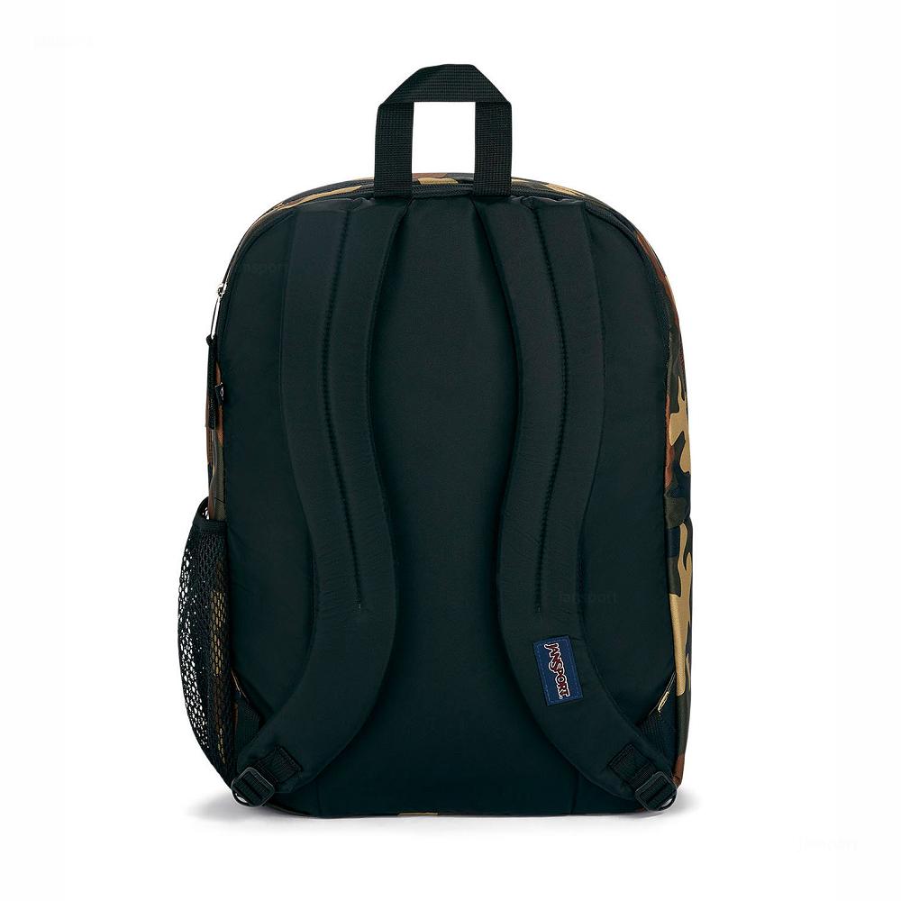 Camo JanSport BIG STUDENT Laptop Backpacks | US_JS544