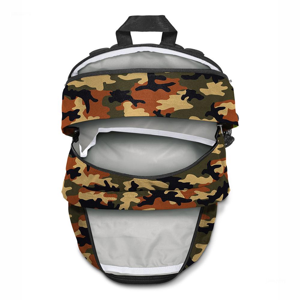 Camo JanSport BIG STUDENT Laptop Backpacks | US_JS544