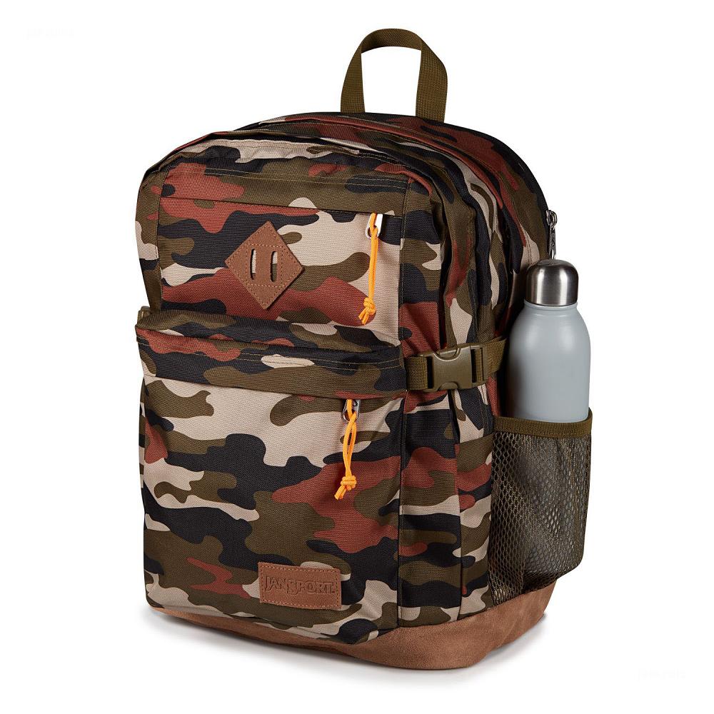 Camo JanSport SUEDE CAMPUS Laptop Backpacks | US_JS585