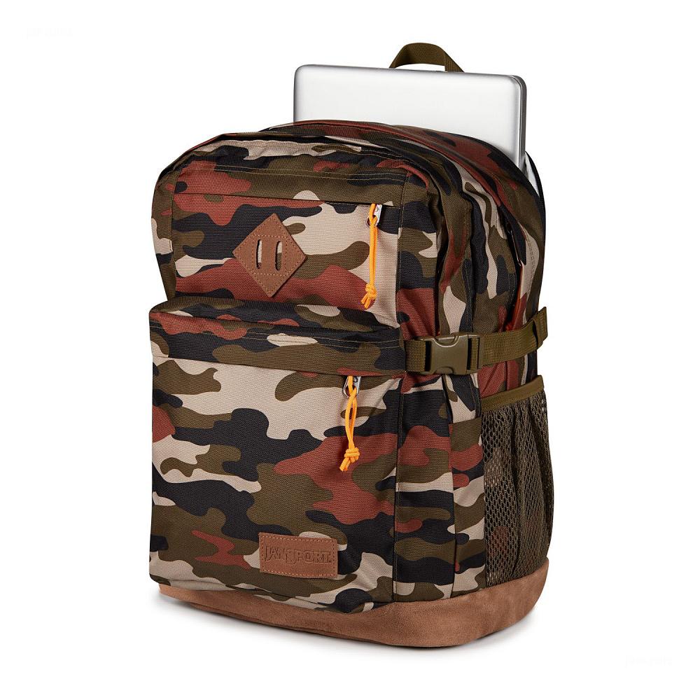 Camo JanSport SUEDE CAMPUS Laptop Backpacks | US_JS585