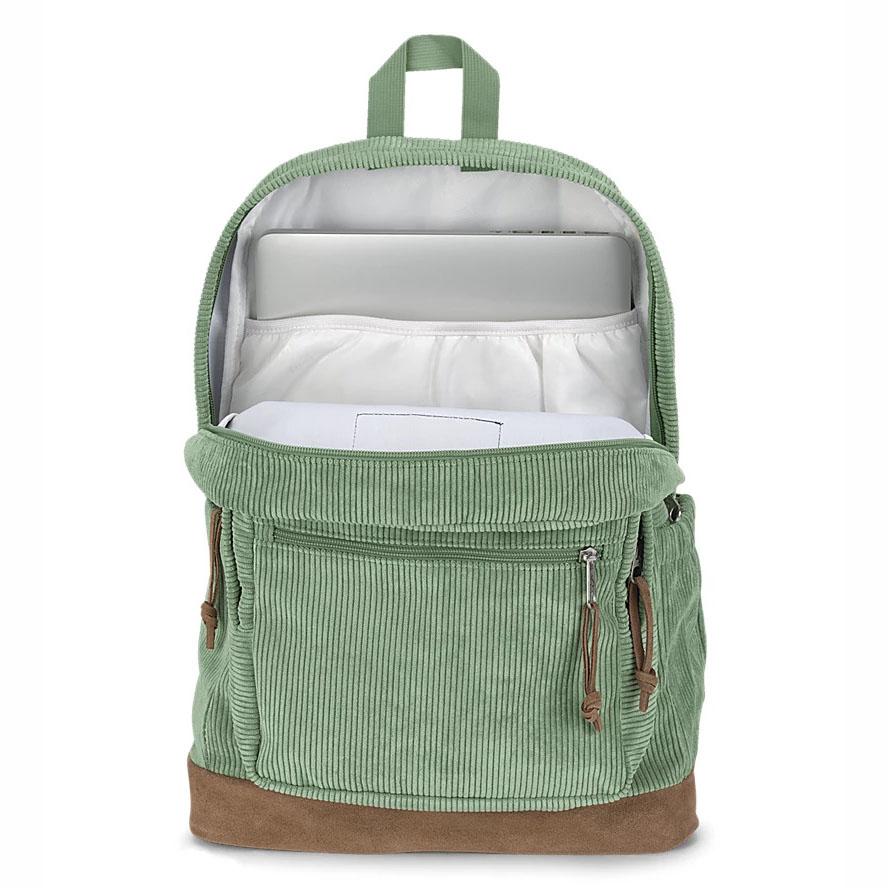 Green JanSport Right Pack Laptop Backpacks | US_JS405