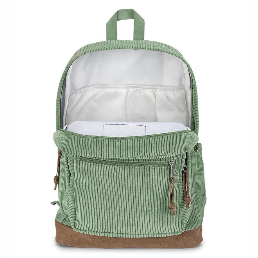 Green JanSport Right Pack Laptop Backpacks | US_JS405