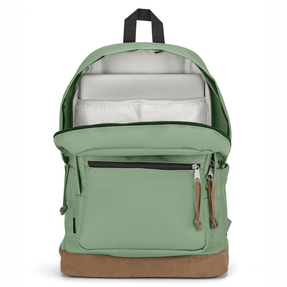 Green JanSport Right Pack Laptop Backpacks | US_JS473