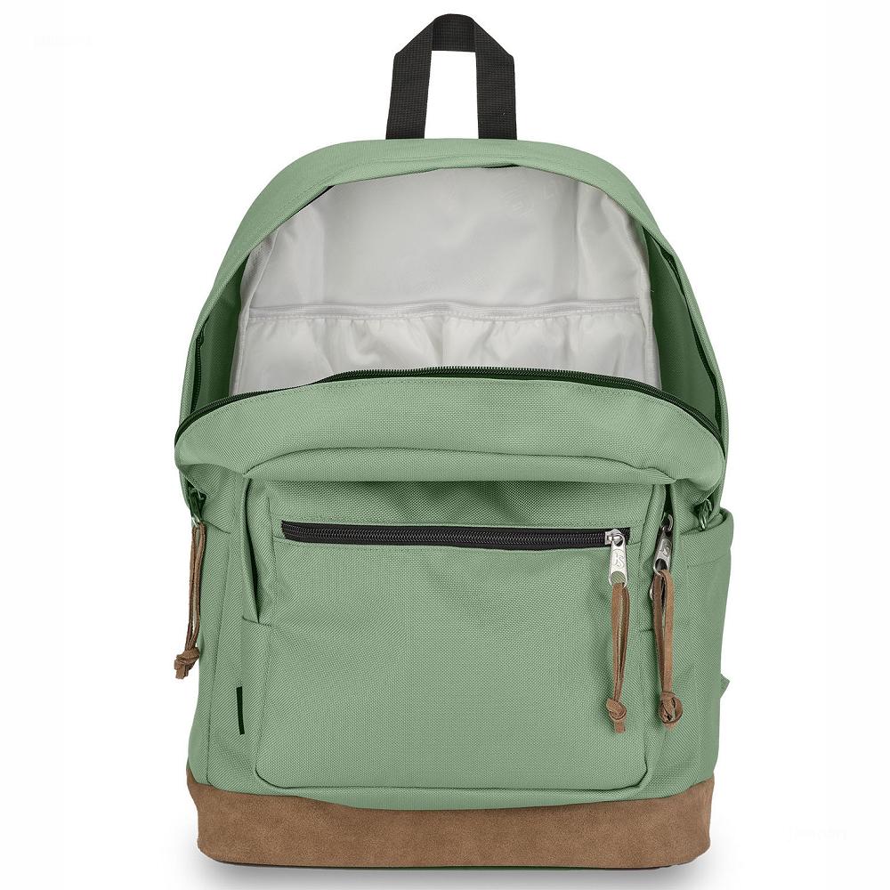 Green JanSport Right Pack Laptop Backpacks | US_JS473