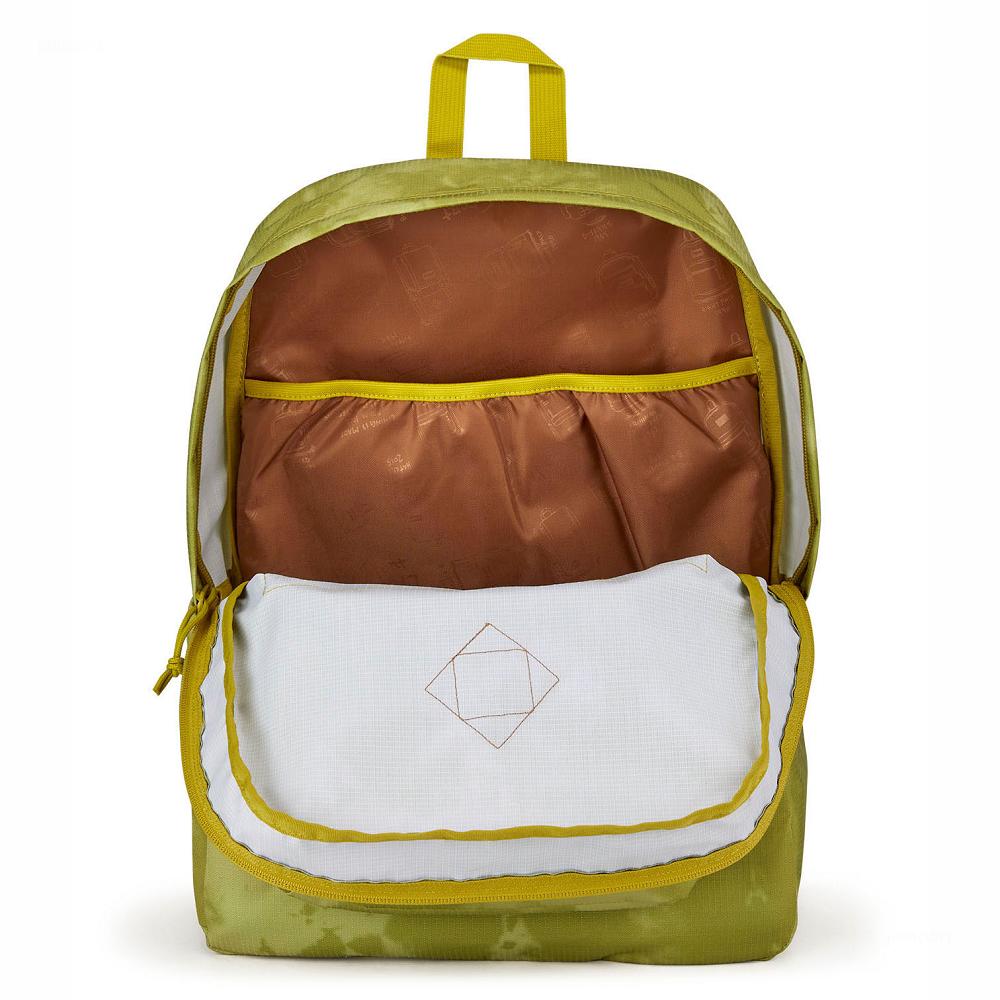 Green JanSport SUPERBREAK PLUS FX Laptop Backpacks | US_JS056