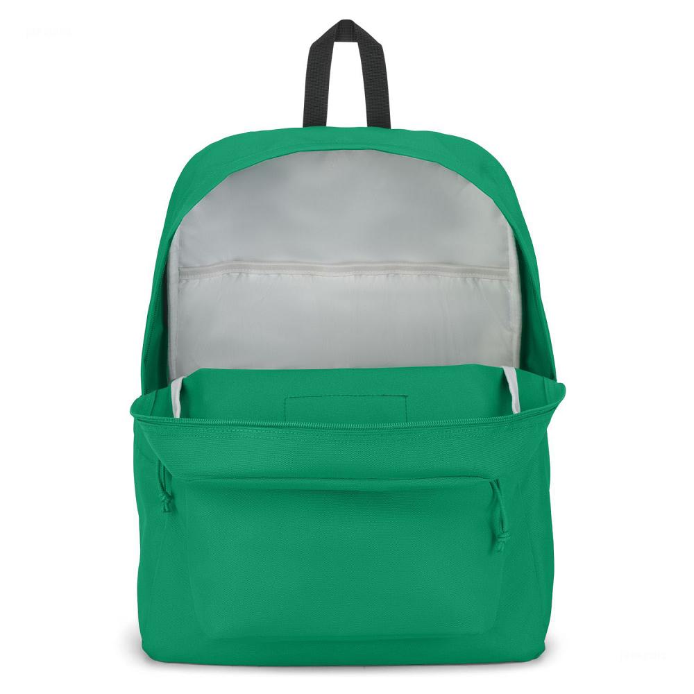 Green JanSport SuperBreak® Plus Laptop Backpacks | US_JS128