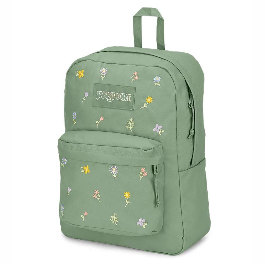 Green JanSport SuperBreak® Plus Laptop Backpacks | US_JS409