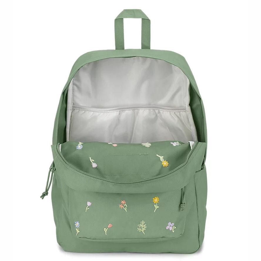 Green JanSport SuperBreak® Plus Laptop Backpacks | US_JS409