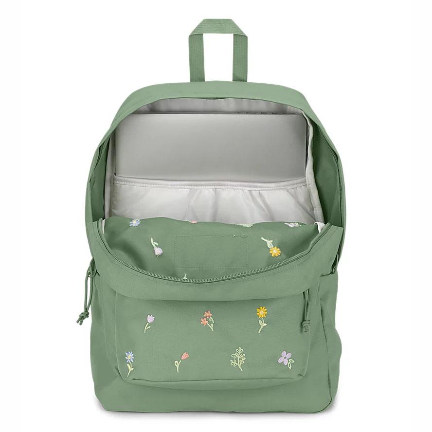 Green JanSport SuperBreak® Plus Laptop Backpacks | US_JS409