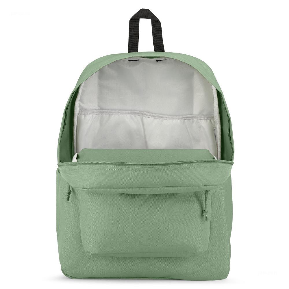 Green JanSport SuperBreak® Plus Laptop Backpacks | US_JS494