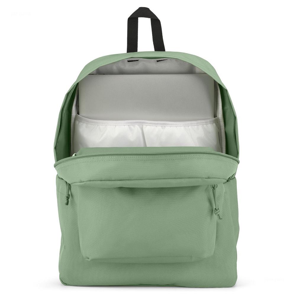 Green JanSport SuperBreak® Plus Laptop Backpacks | US_JS494