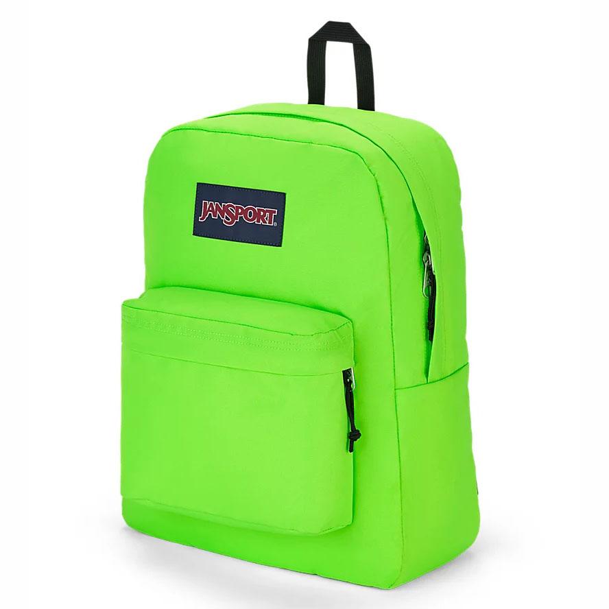 Green JanSport SuperBreak® Plus School Backpacks | US_JS121