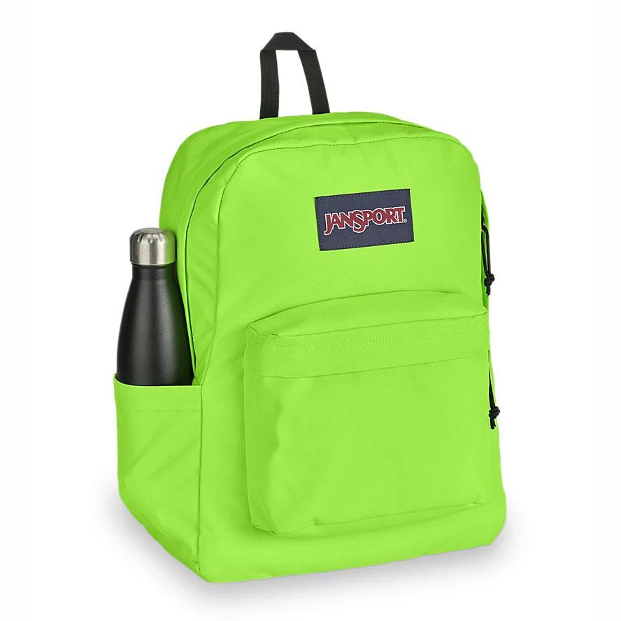 Green JanSport SuperBreak® Plus School Backpacks | US_JS121