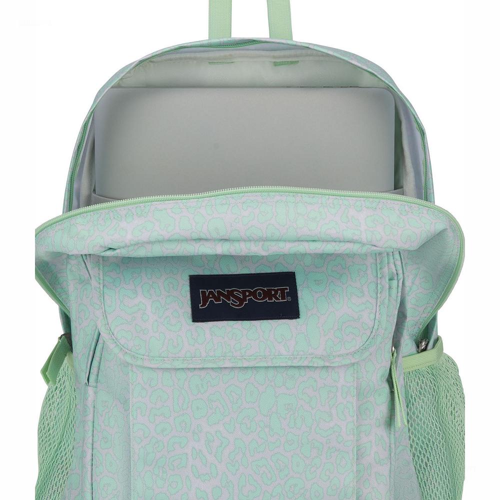 Green JanSport UNION PACK Laptop Backpacks | US_JS353