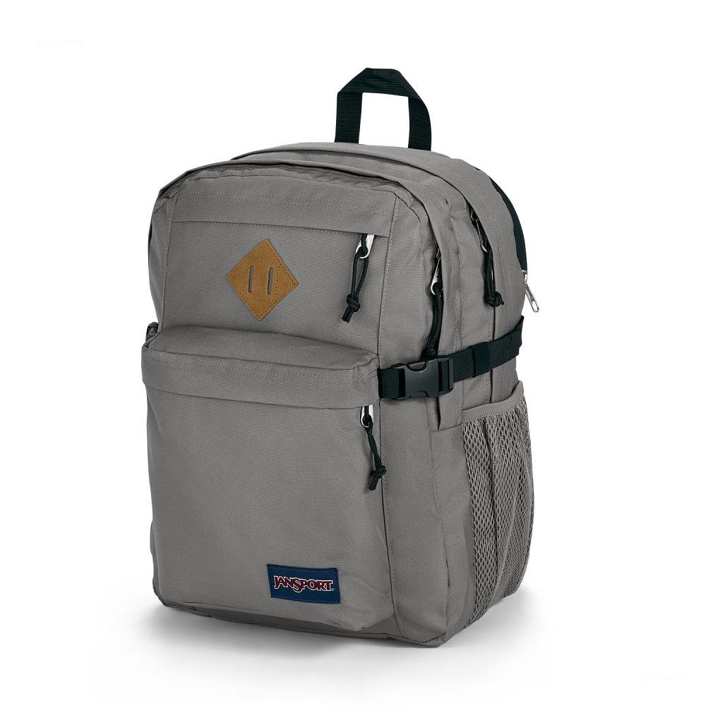 Grey JanSport Main Campus School Backpacks | US_JS519